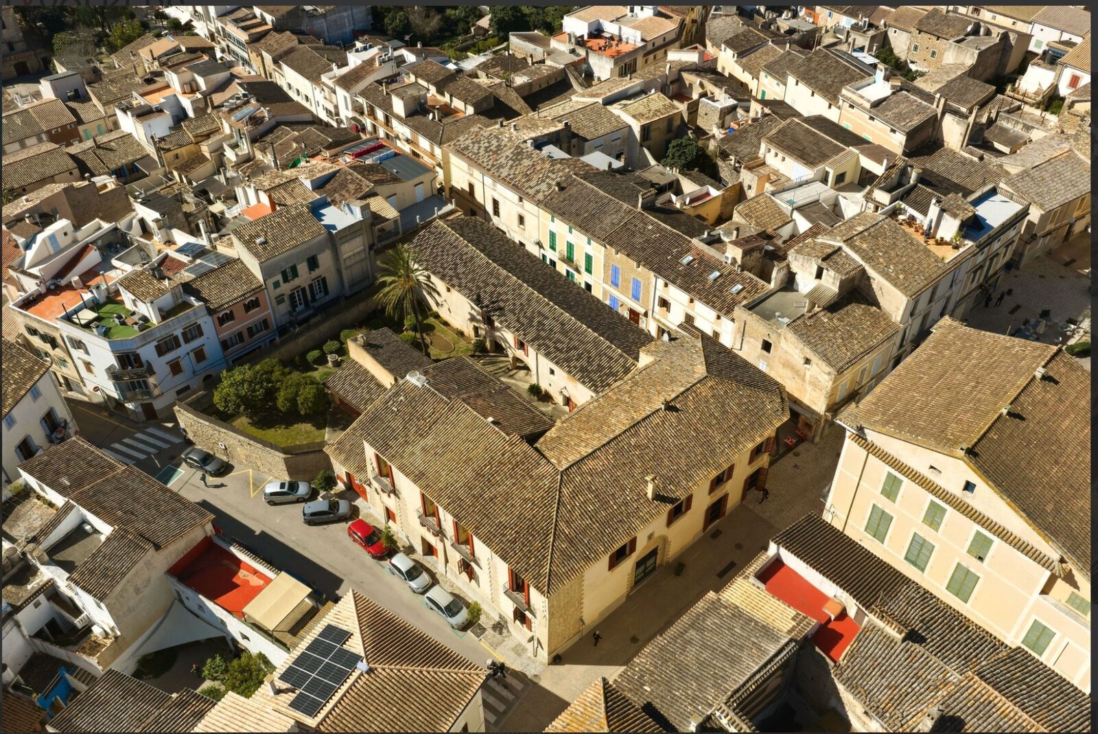 Render del comedor del hotel